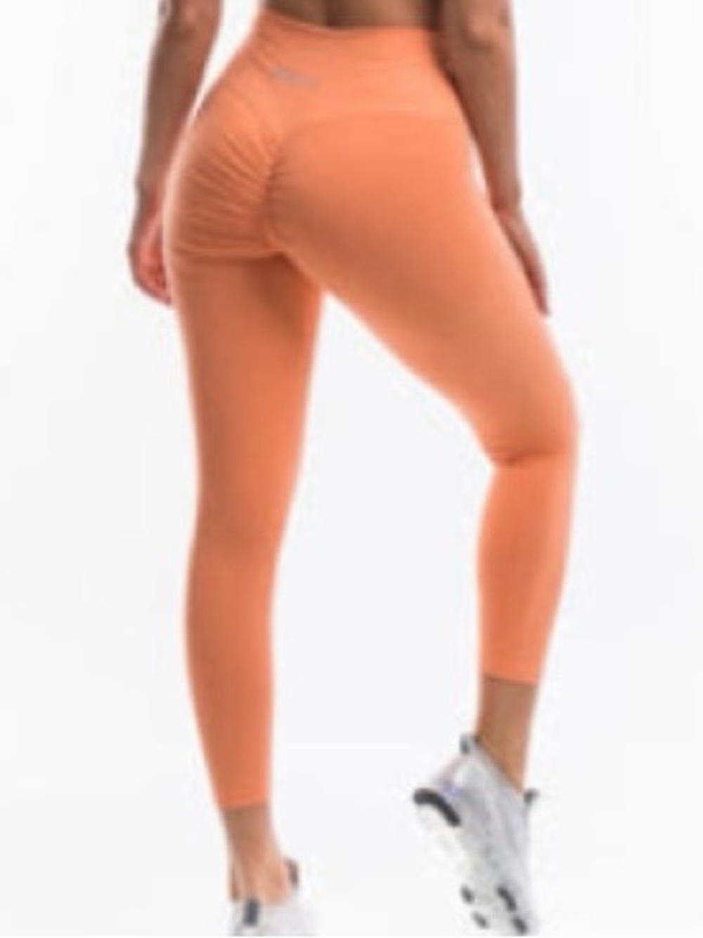 ECHT Force Cantaloupe Orange Athletic Leggings - L